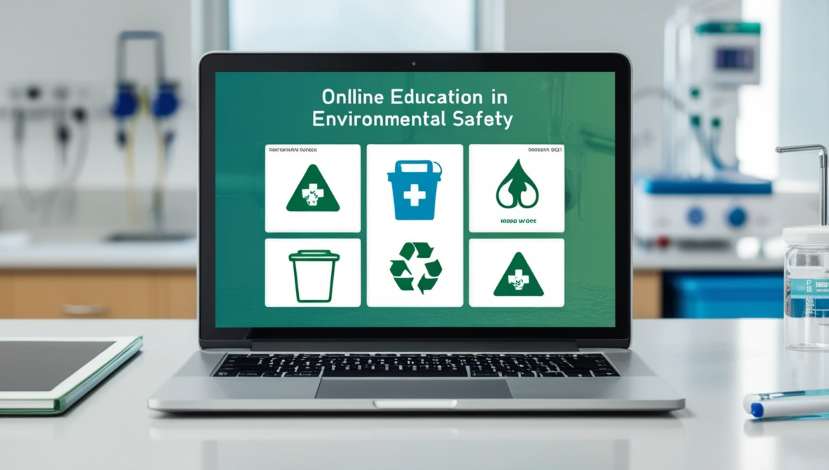 Изображение, символизирующее дистанционное обучение по экологической безопасности