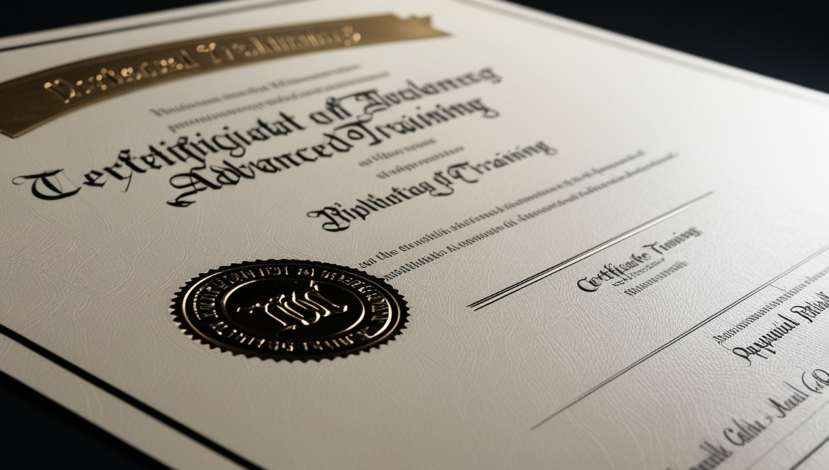 Превью: Удостоверение о повышении квалификации